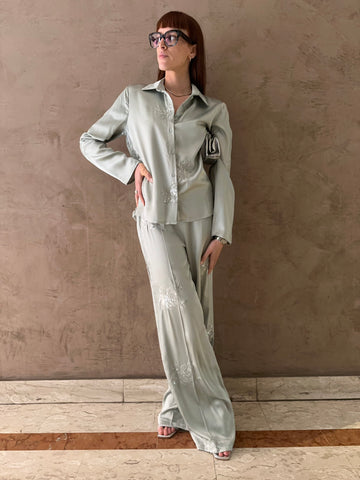 Coordinato satin ricami - Susymix élite