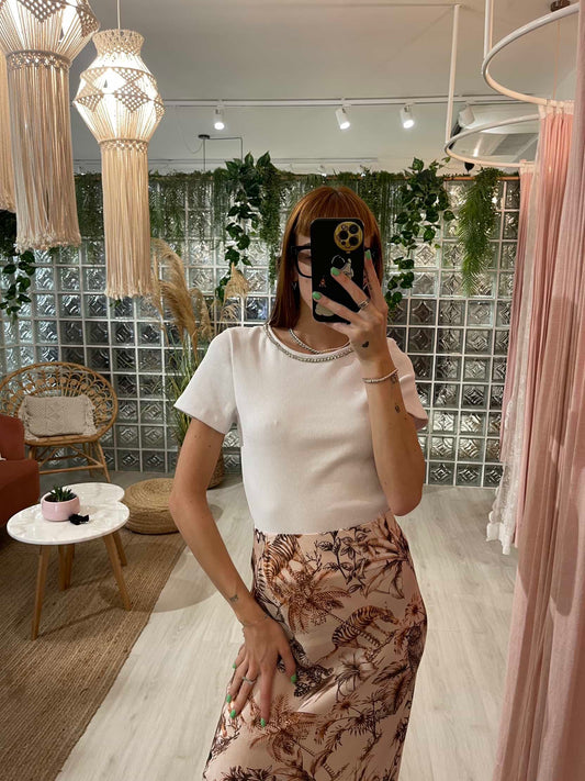 T-shirt a costine tennis - Kontatto