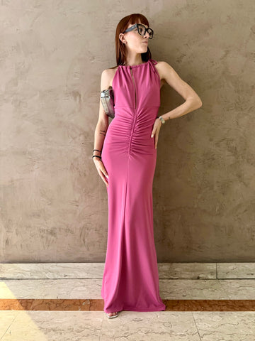 Vestito con scollo a goccia - Haveone