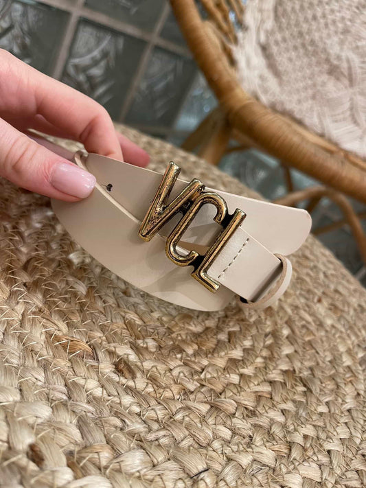 Cintura “VCL” effetto used - Vicolo