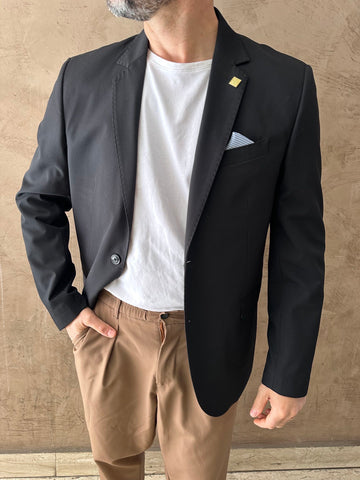 Giacca blazer nera - Exibit