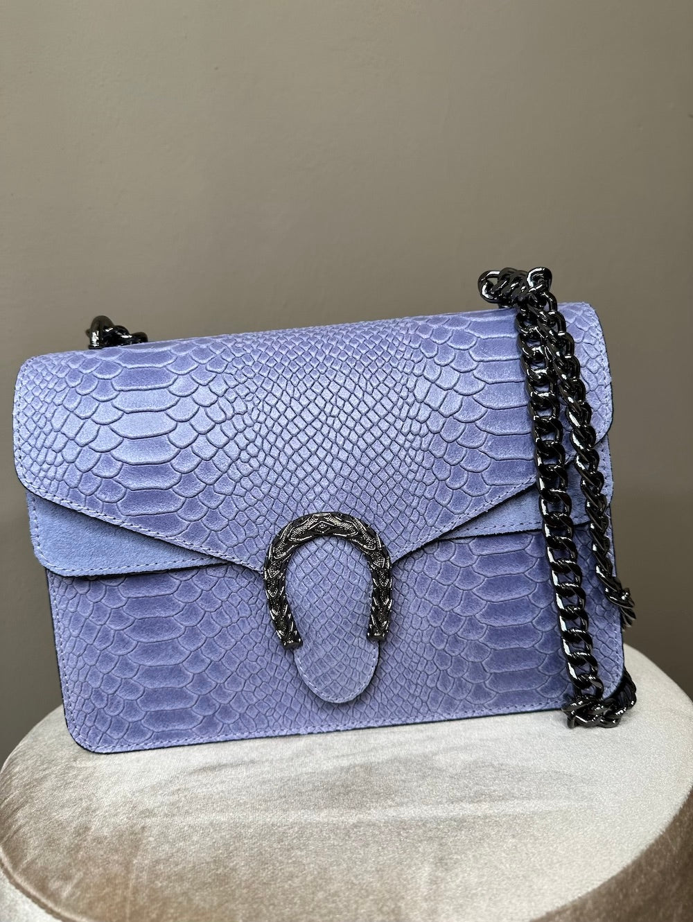 Borsa in pelle con ferro di cavallo Hola selection