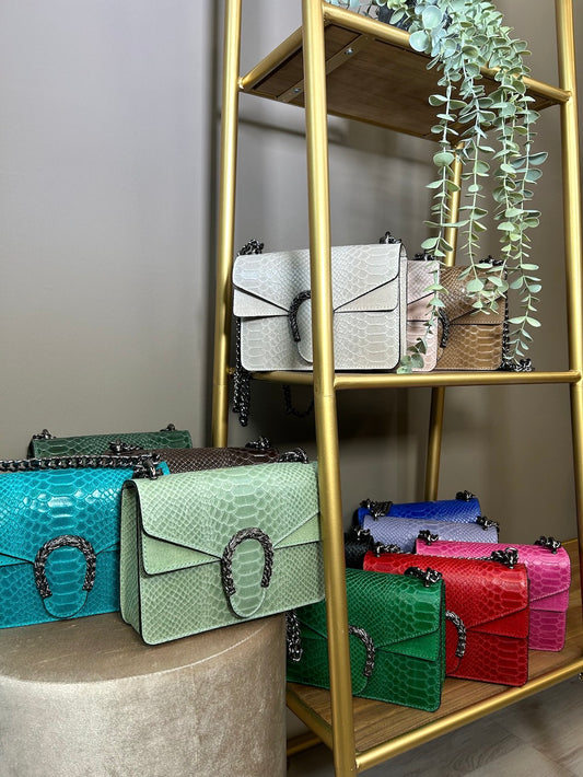 Borsa in pelle small con ferro di cavallo - Hola
