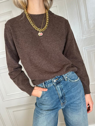 Pull girocollo in lana - Haveone
