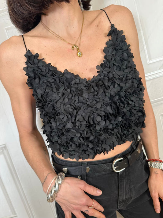 Top crop fiori - Tensione In
