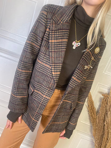 Blazer check Ada spille - Vicolo