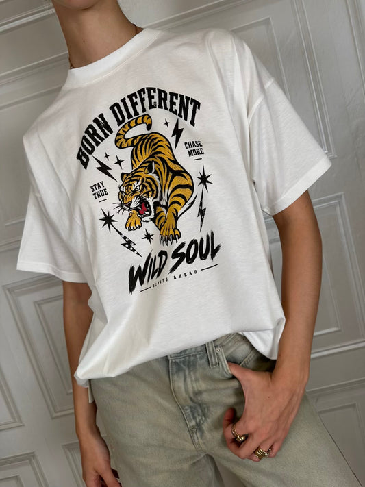 T-shirt born different tigre - vicolo