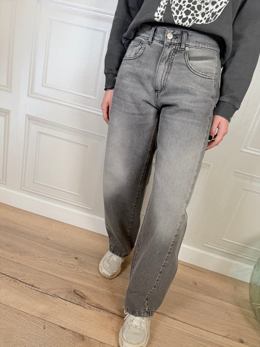 Denim Lucy barrel grigio-Haveone