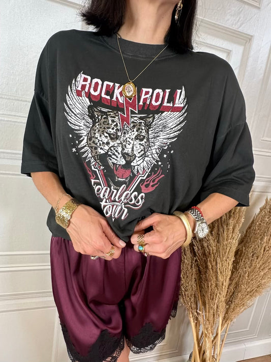 T-shirt tigre rock&roll - Haveone