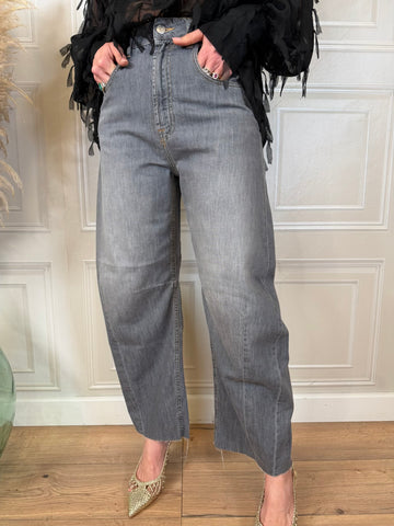 Jeans Barbara grigio - Haveone
