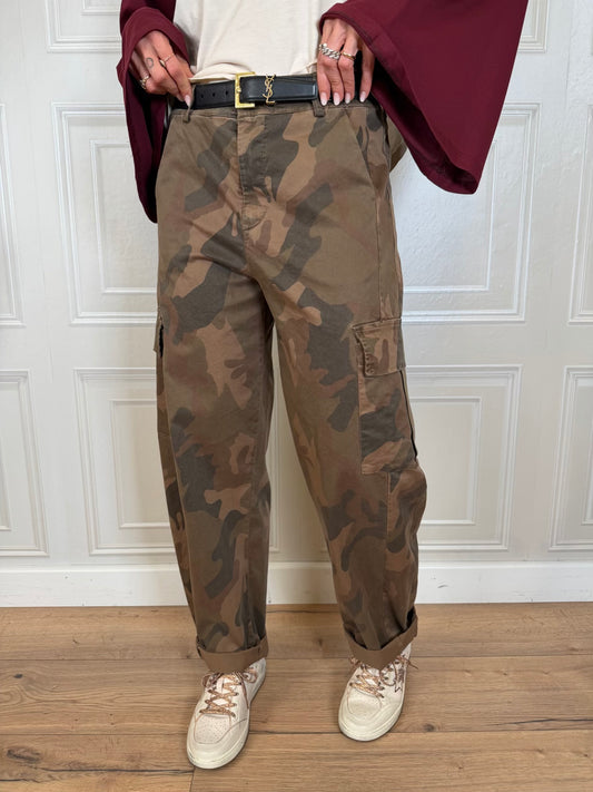 Pantalone barrel camouflage cargo - SusyMix
