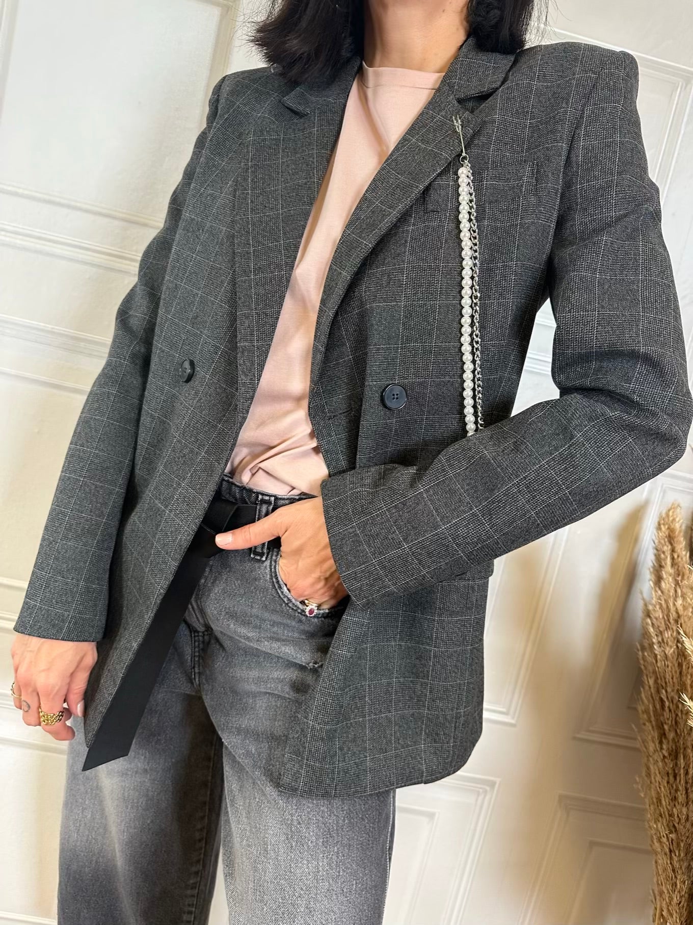 Blazer Principe di Galles perle - Vicolo