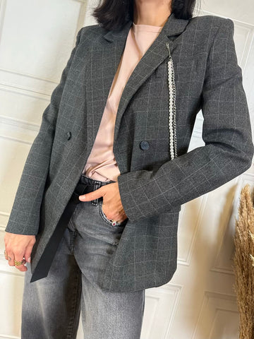 Blazer Principe di Galles perle - Vicolo