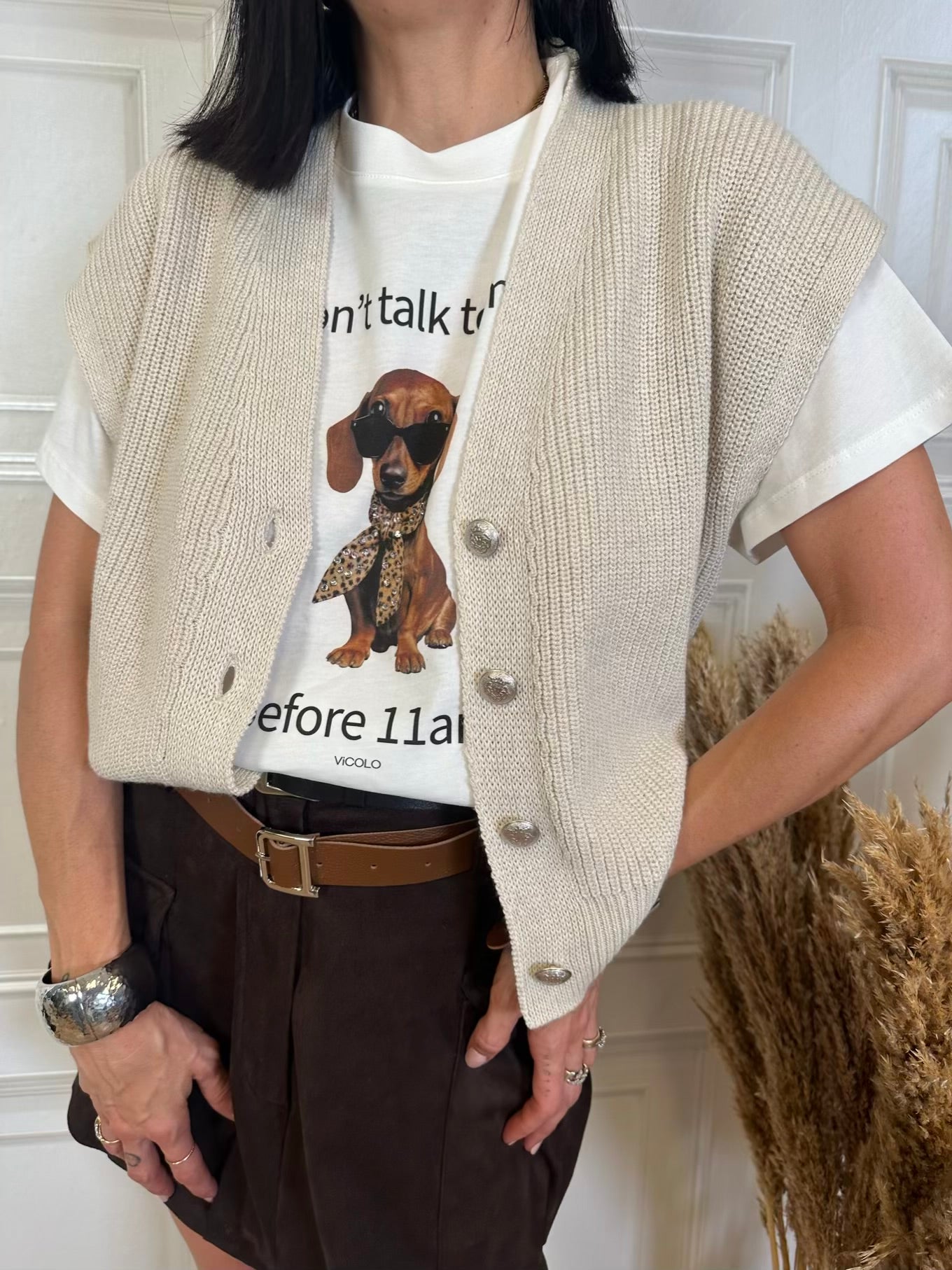 Gilet in maglia - Haveone