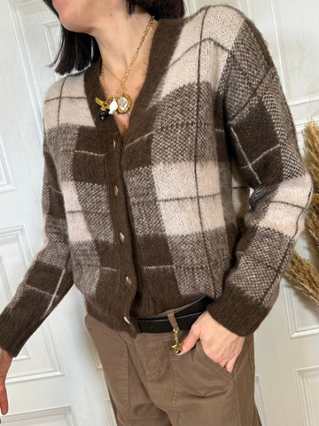 Cardigan quadri - Vicolo