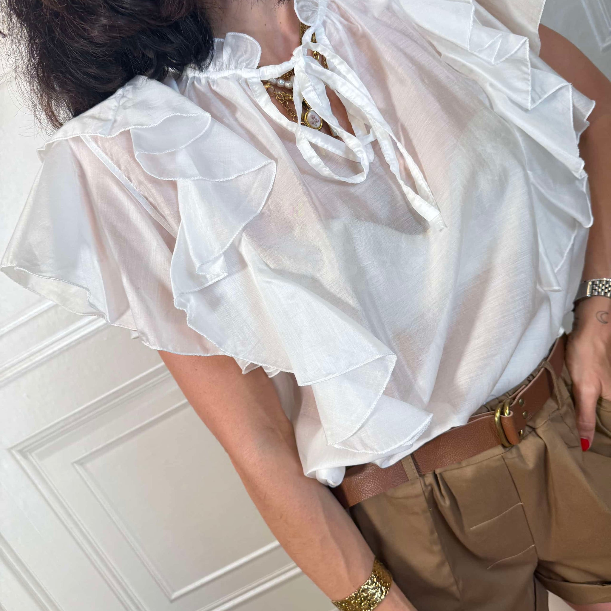 Blusa volant - Hola Selection