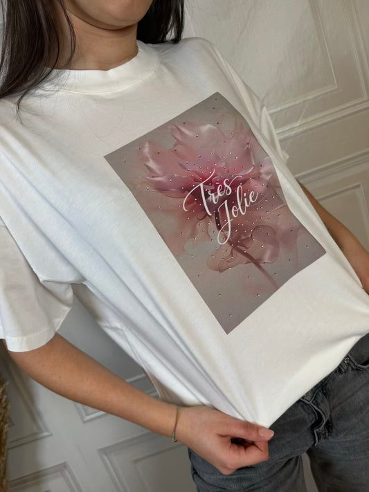 T-shirt Tres Jolie  - Vicolo