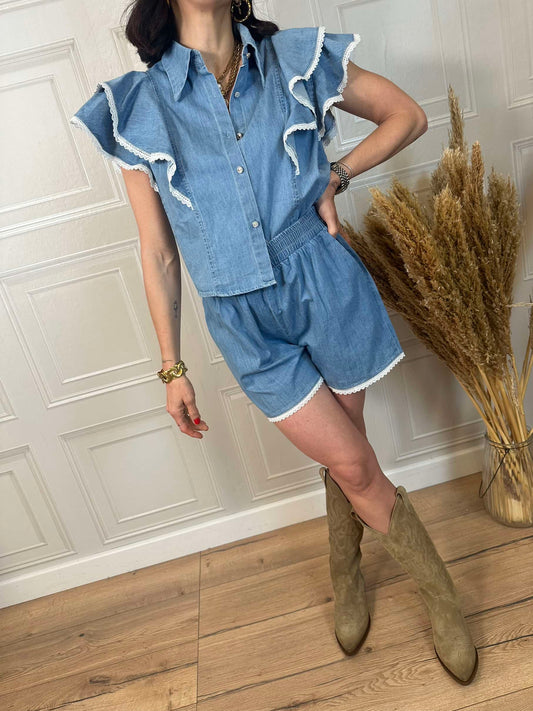 Completo camicia e shorts - SusyMix