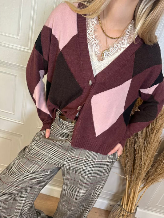 Cardigan rombi - SusyMix