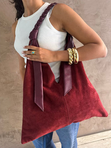 Hobo bag suede - Hola selection