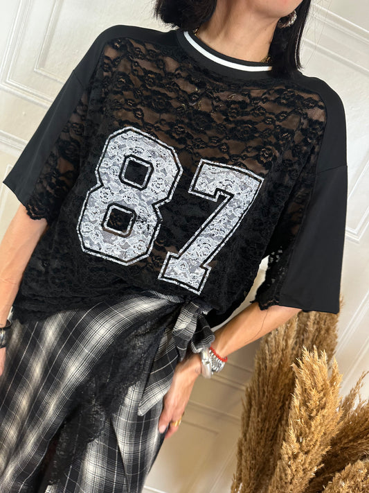 T-shirt pizzo 87 - Philia Loft