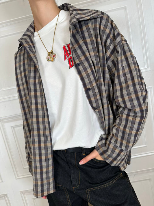Camicia quadri blu - Susymix