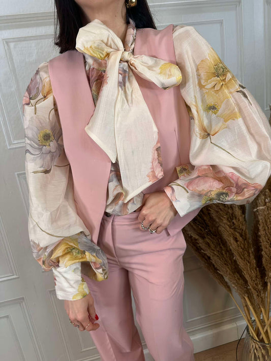 Gilet rosa - Vicolo