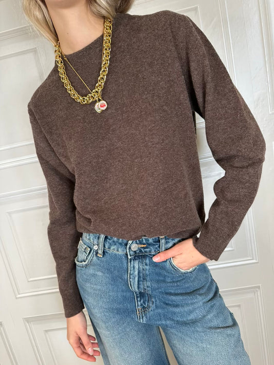 Pull girocollo in lana - Haveone