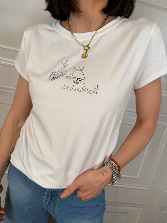 T-shirt “Arrivederci” - Hola selection