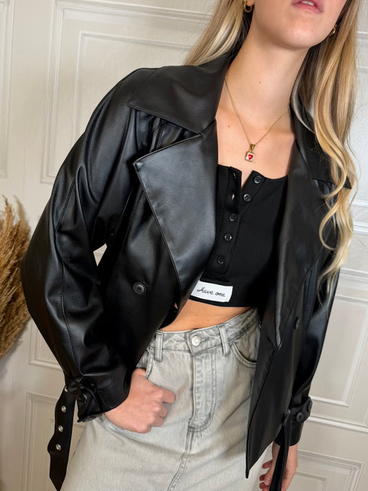 Bomber ecopelle Cindy - Haveone