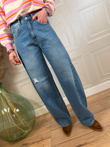 Jeans Lucy micro rottura - Haveone