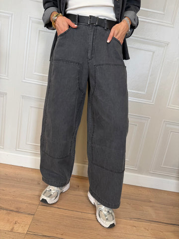 Jeans Worker denim fumo - SusyMix