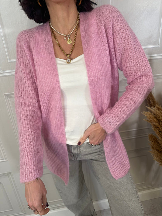 Cardigan mohair - Kontatto