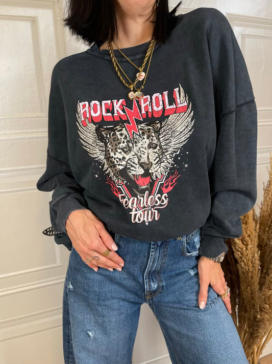 Felpa Rock n roll - Haveone