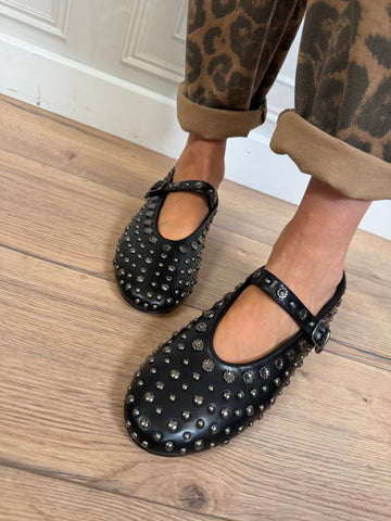 Ballerine borchie nero - Ovye
