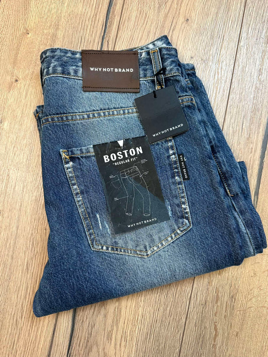 Jeans Boston strappato - Why not brand