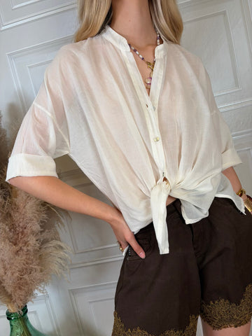 Camicia mussola burro - Haveone