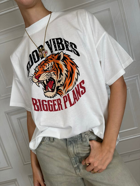 T-shirt good vibes tigre - vicolo