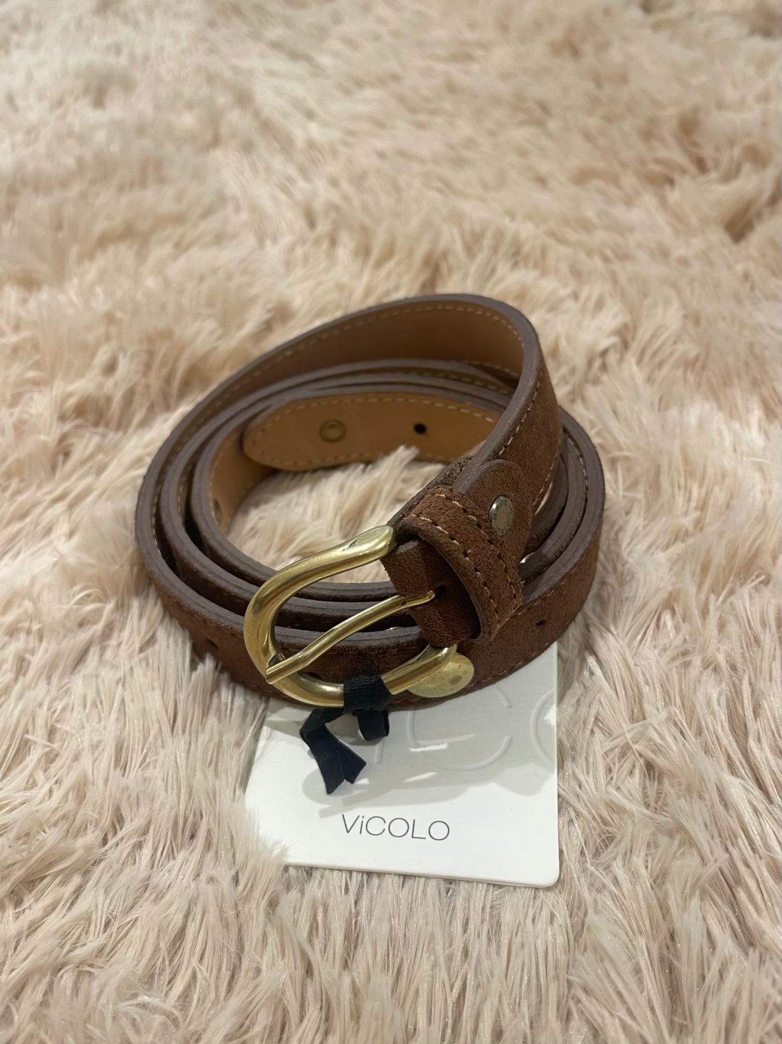 Cintura suede borchie - Vicolo