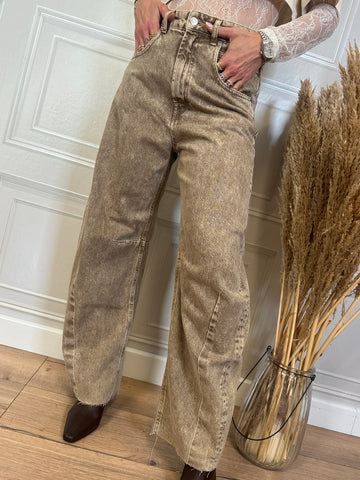 Jeans Barbara sabbiato - Haveone