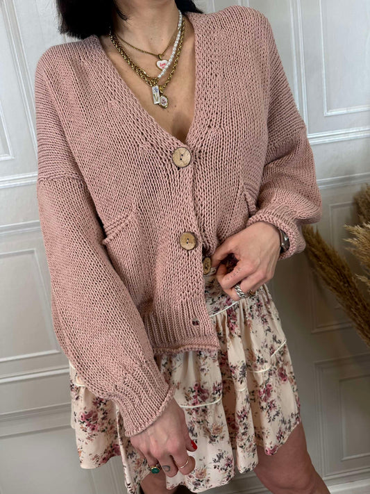 Cardigan tre bottoni - HaveOne
