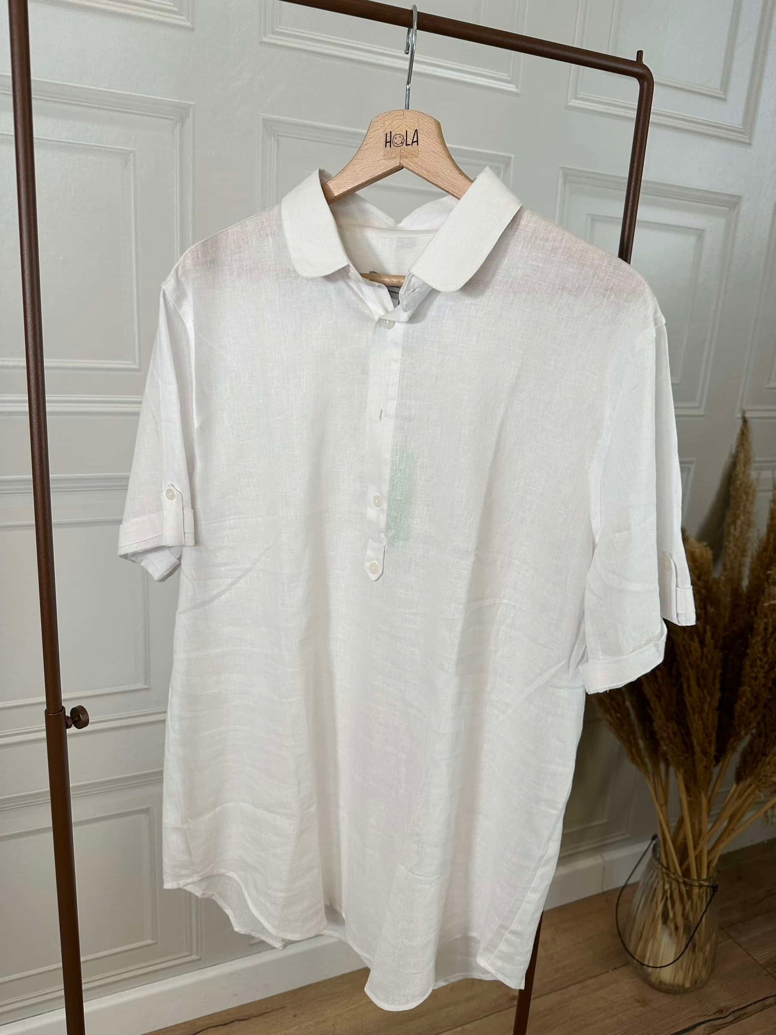 Camicia casacca in lino - Daniele Alessandrini