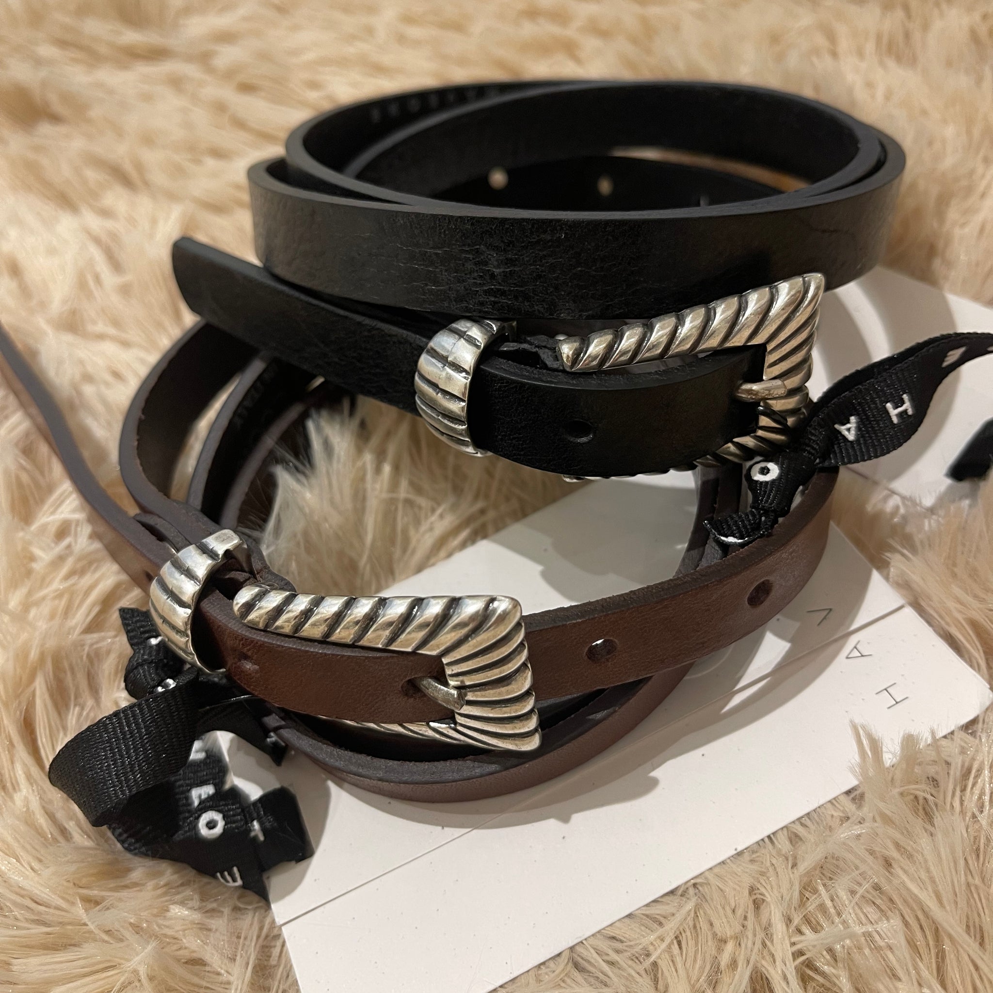 Cinturina pelle cowboy - Haveone