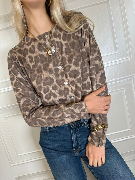 Cardigan lana maculato - SusyMix