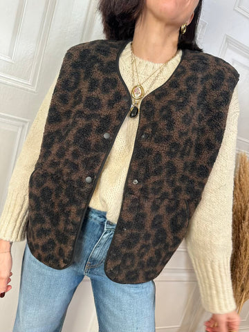 Teddy gilet macu - JJXX