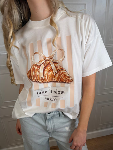 T-shirt croissant - Vicolo