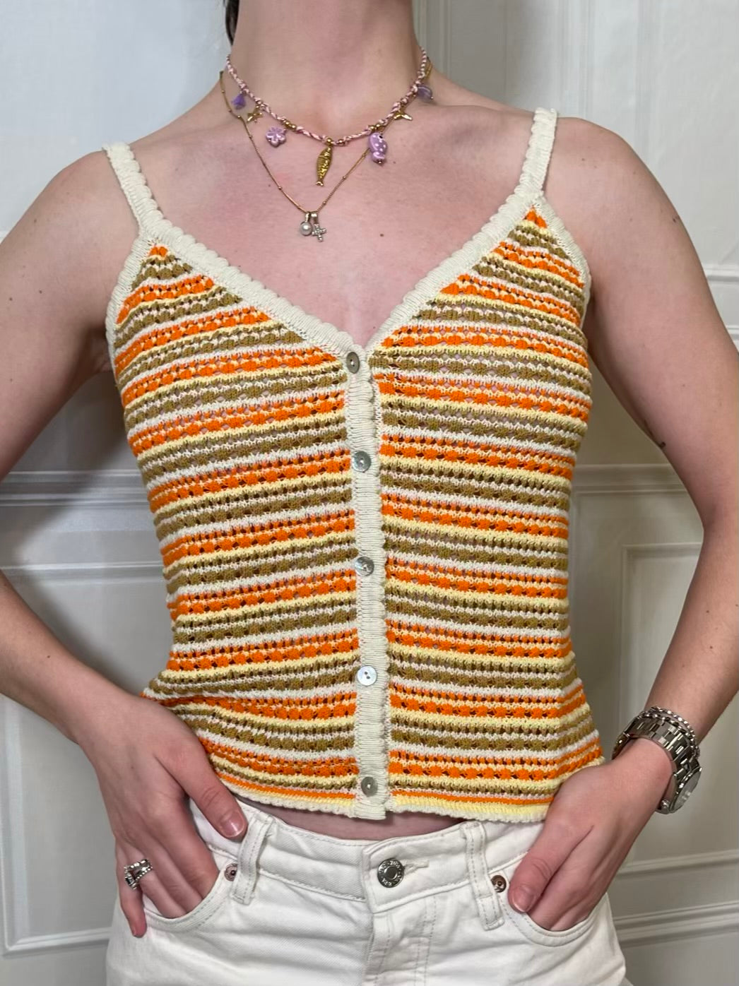Top crochet righe - Vicolo