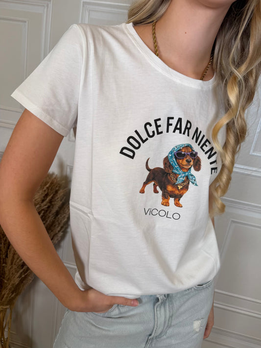 T-shirt dolce far niente - Vicolo