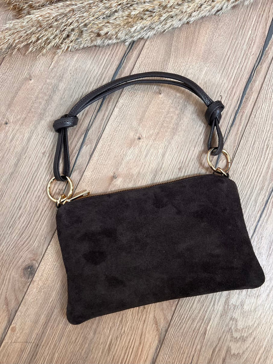 Pochette anelli camoscio - Hola selection