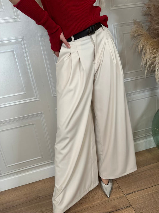 Pantalone largo pinces- Haveone